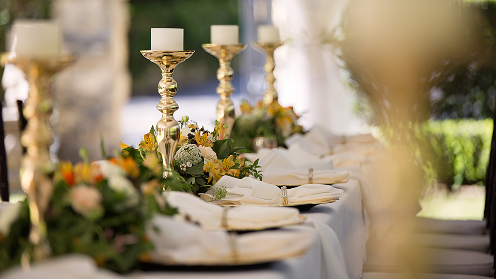 Wedding dinners customize to your preference