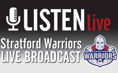 Proud Sponsor of Stratford Warriors LIVE Broadcast