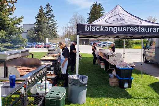 Black Angus Catering for an absolutely delicious special occasion