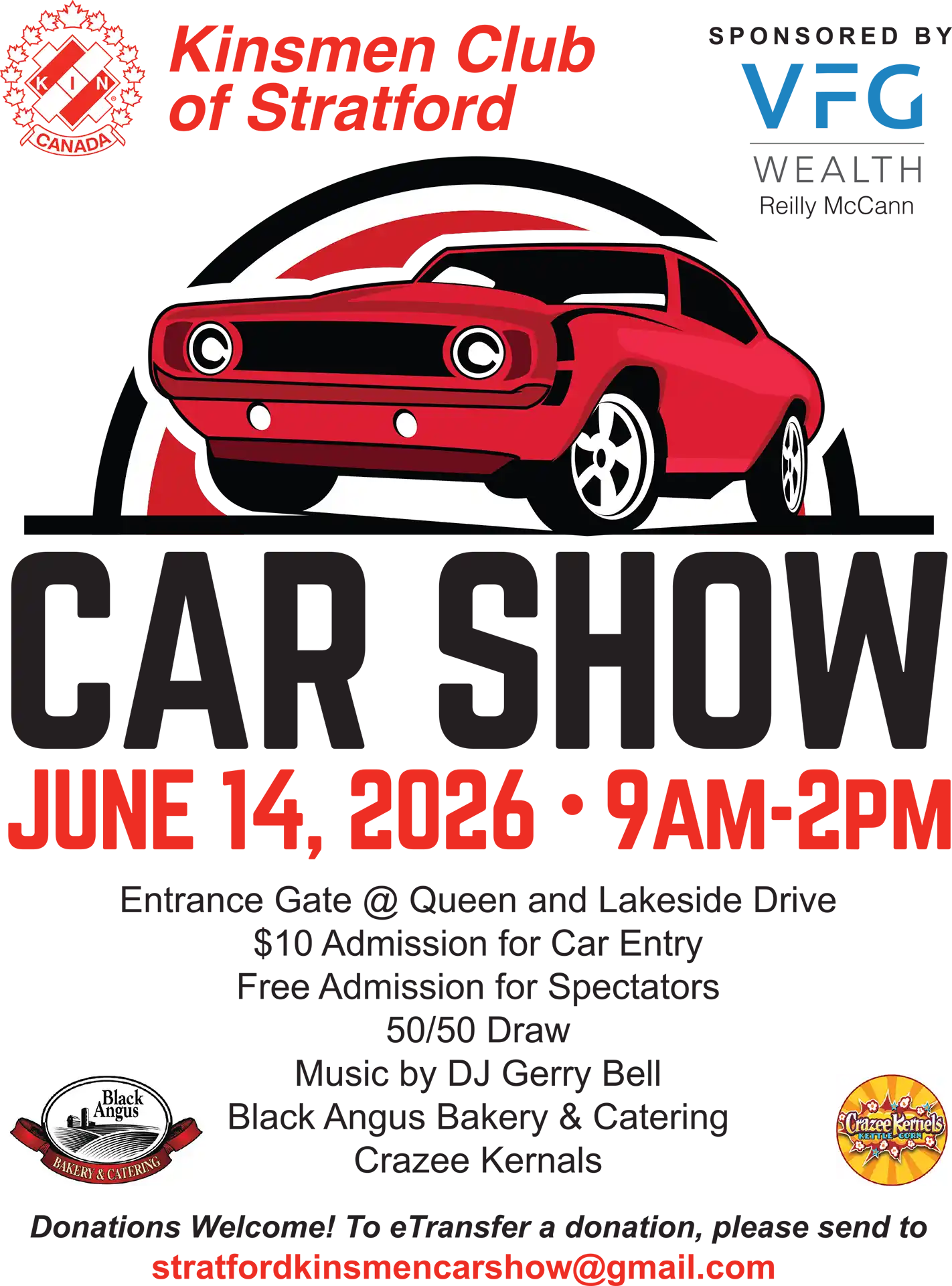 Kinsmen Car Show June 14, 2026 Reilly copy