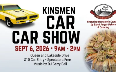 Mark Your Calendars: Kinsmen Car Show Returns This September!